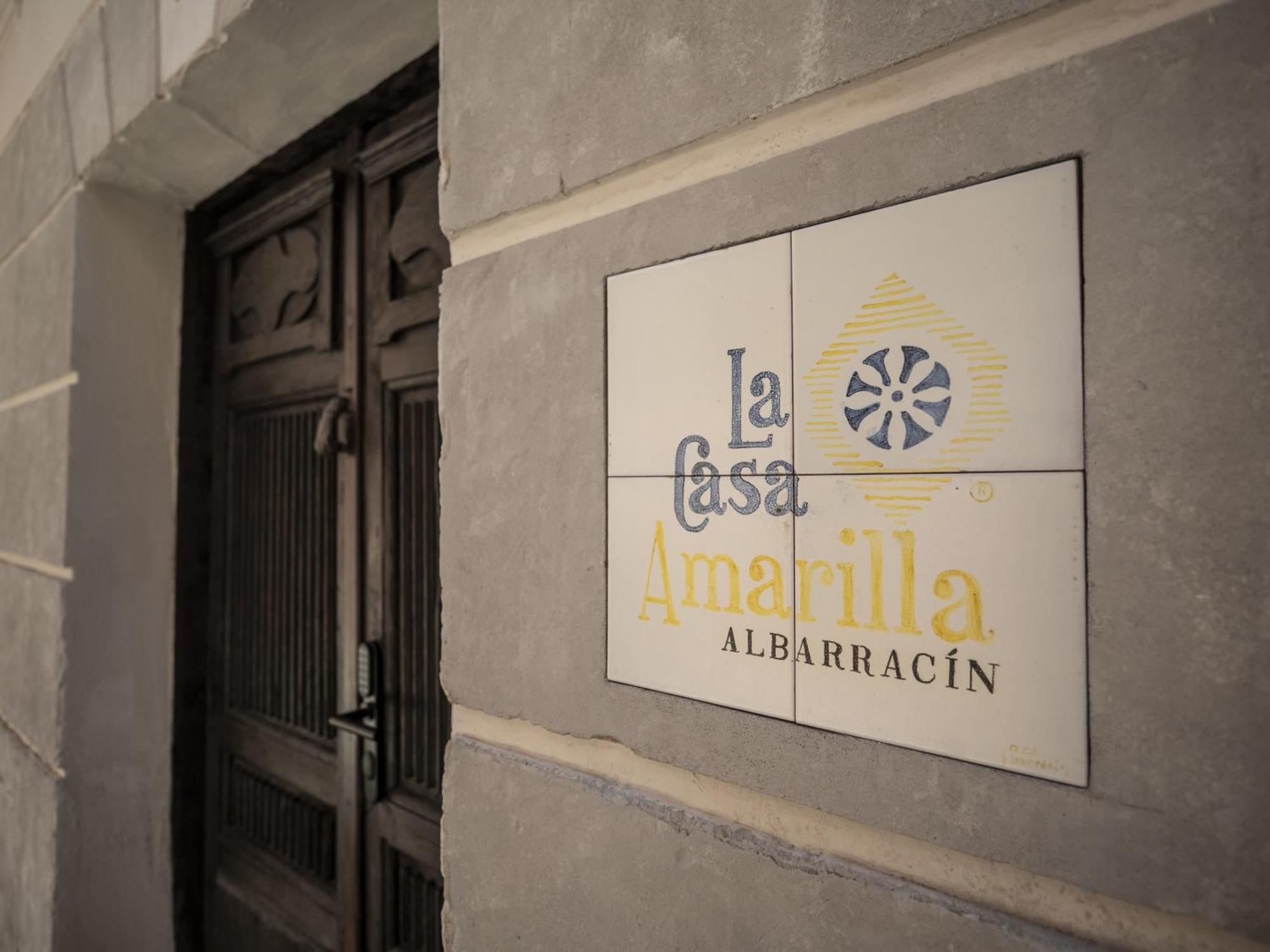 La Casa Amarilla Apartamento Enebro Альбаррасін Екстер'єр фото